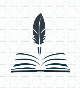 Offenes Buch und Feder